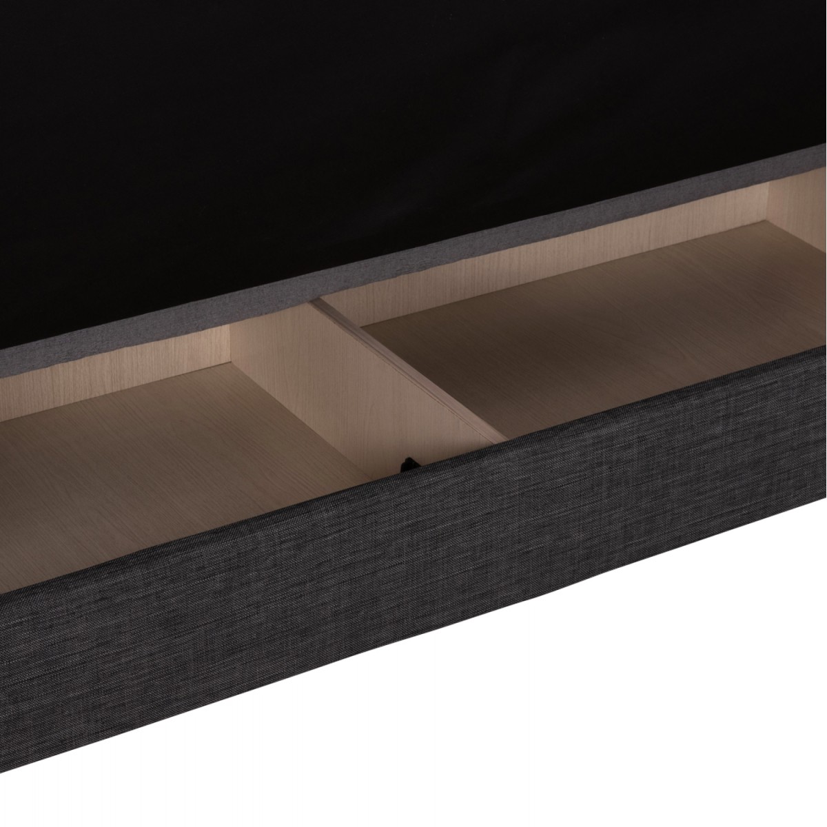 ΚΑΝΑΠΕΣ ΚΡΕΒΑΤΙ POLYA ΤΡΙΘΕΣΙΟΣ HM3240.03 ΓΚΡΙ 215x85x76Υ εκ.