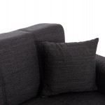 ΚΑΝΑΠΕΣ ΚΡΕΒΑΤΙ POLYA ΔΙΘΕΣΙΟΣ ΓΚΡΙ HM3241.03 153x87x77Υεκ.