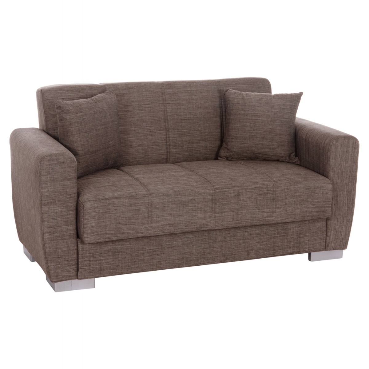 ΚΑΝΑΠΕΣ ΚΡΕΒΑΤΙ POLYA ΔΙΘΕΣΙΟΣ ΚΑΦΕ HM3241.02 153x87x77 εκ.