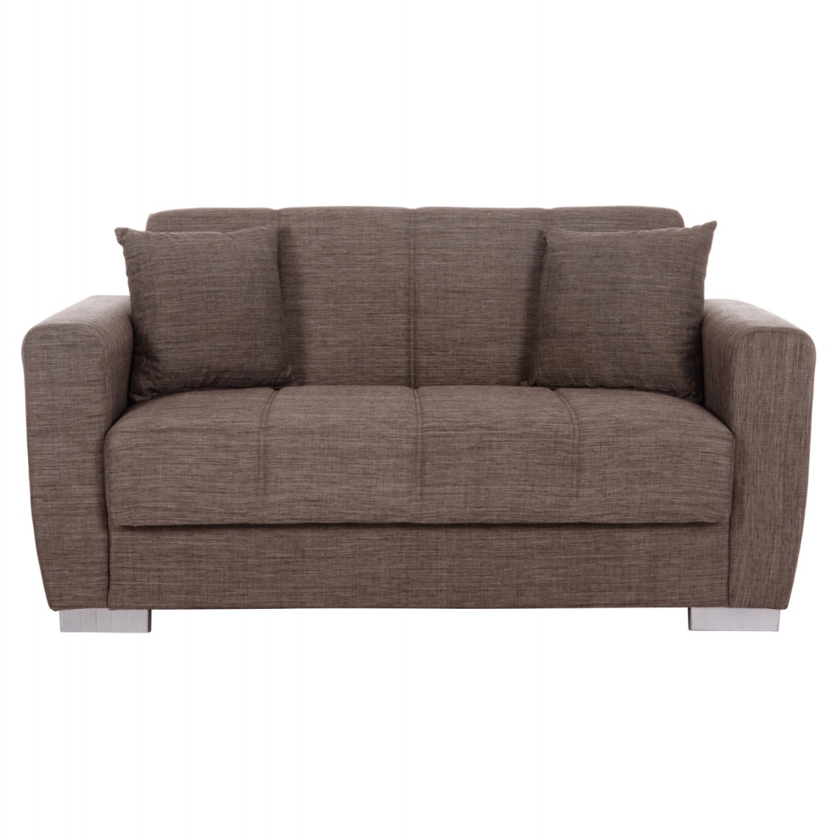 ΚΑΝΑΠΕΣ ΚΡΕΒΑΤΙ POLYA ΔΙΘΕΣΙΟΣ ΚΑΦΕ HM3241.02 153x87x77 εκ.