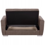 ΚΑΝΑΠΕΣ ΚΡΕΒΑΤΙ POLYA ΔΙΘΕΣΙΟΣ ΚΑΦΕ HM3241.02 153x87x77 εκ.