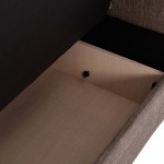 ΚΑΝΑΠΕΣ ΚΡΕΒΑΤΙ POLYA ΔΙΘΕΣΙΟΣ ΚΑΦΕ HM3241.02 153x87x77 εκ.