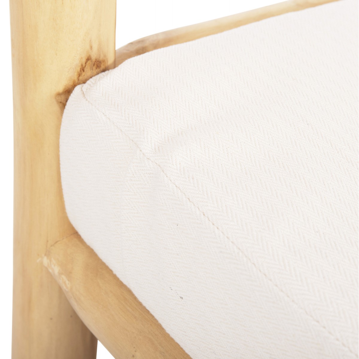 ΚΑΝΑΠΕΣ ΤΡΙΘΕΣΙΟΣ TORC HM9339 ΑΠΟ ΜΑΣΙΦ ΞΥΛΟ TΕΑK ΦΥΣΙΚΟ - ΛΕΥΚΟ 200x100x80Yεκ.