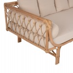 ΚΑΝΑΠΕΣ-ΚΡΕΒΑΤΙ ΕΞ. ΧΩΡΟΥ ALIKI HM9658 RATTAΝ ΦΥΣΙΚΟ-ΜΠΕΖ ΜΑΞΙΛΑΡΙΑ 200x100x86Yεκ.