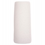 ΕΠΙΤΡΑΠΕΖΙΟ ΚΕΡΑΜΙΚΟ ΔΙΑΚΟΣΜΗΤΙΚΟ ELLIPTO HM4646.01 ΥΠΟΛΕΥΚΟ ΚΡΥΣΤΑΛΛΙΚΟ 18x6,5x14Υεκ