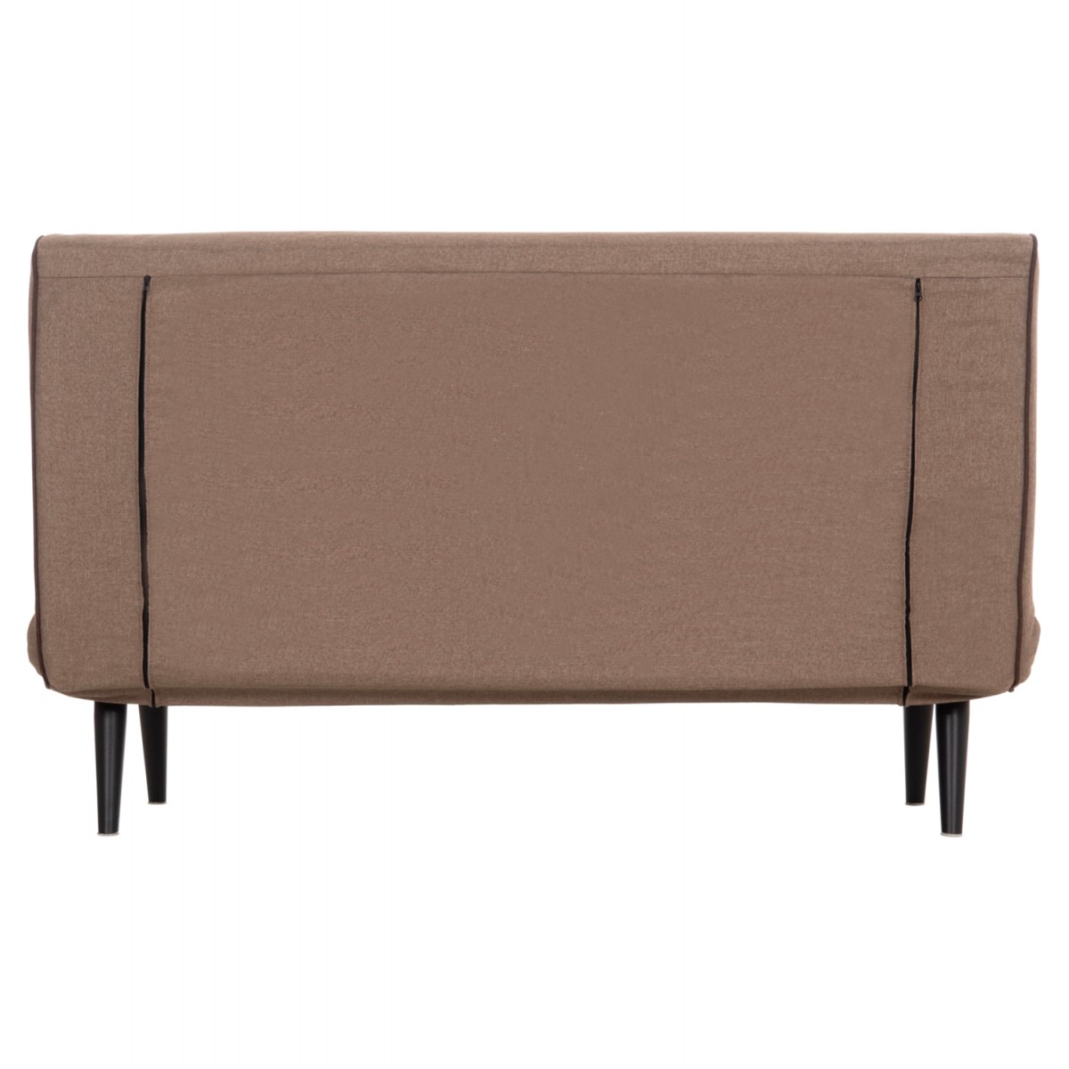 ΚΑΝΑΠΕΣ ΚΡΕΒΑΤΙ 2 ΑΤΟΜΩΝ ASMA HM3077.07 ΣΚΟΥΡΟ ΜΠΕΖ ΥΦΑΣΜΑ 143x78x84Yεκ.