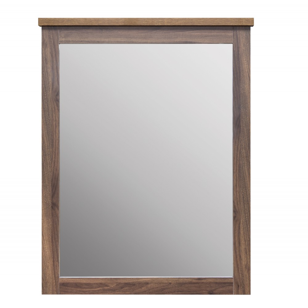 ΚΑΘΡΕΠΤΗΣ ΤΟΥΑΛΕΤΑΣ CARYS HM314.11 ΜΕΛΑΜΙΝΗ ΣΕ ΚΑΡΥΔΙ/WENGE 72x4(πάχος)x93Yεκ.