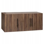 ΠΑΤΑΡΙ 3ΦΥΛΛΗΣ ΝΤΟΥΛΑΠΑΣ CARYS HM747.11 ΜΕΛΑΜΙΝΗ ΚΑΡΥΔΙ 150x55x60Υεκ