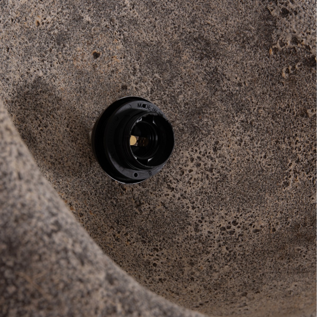 ΦΩΤΙΣΤΙΚΟ ΟΡΟΦΗΣ ΜΕ ΟΨΗ ΠΕΤΡΑΣ STONER (M) HM4418.04 ΓΚΡΙ--55x45x40Υεκ.