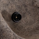 ΦΩΤΙΣΤΙΚΟ ΟΡΟΦΗΣ ΜΕ ΟΨΗ ΠΕΤΡΑΣ STONER (M) HM4418.04 ΓΚΡΙ--55x45x40Υεκ.