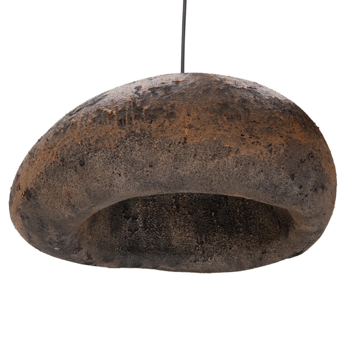 ΦΩΤΙΣΤΙΚΟ ΟΡΟΦΗΣ STONER (L) HM4419.03 ΟΨΗ ΠΕΤΡΑΣ ΚΑΦΕ/ΓΚΡΙ--73x55x40Υεκ.