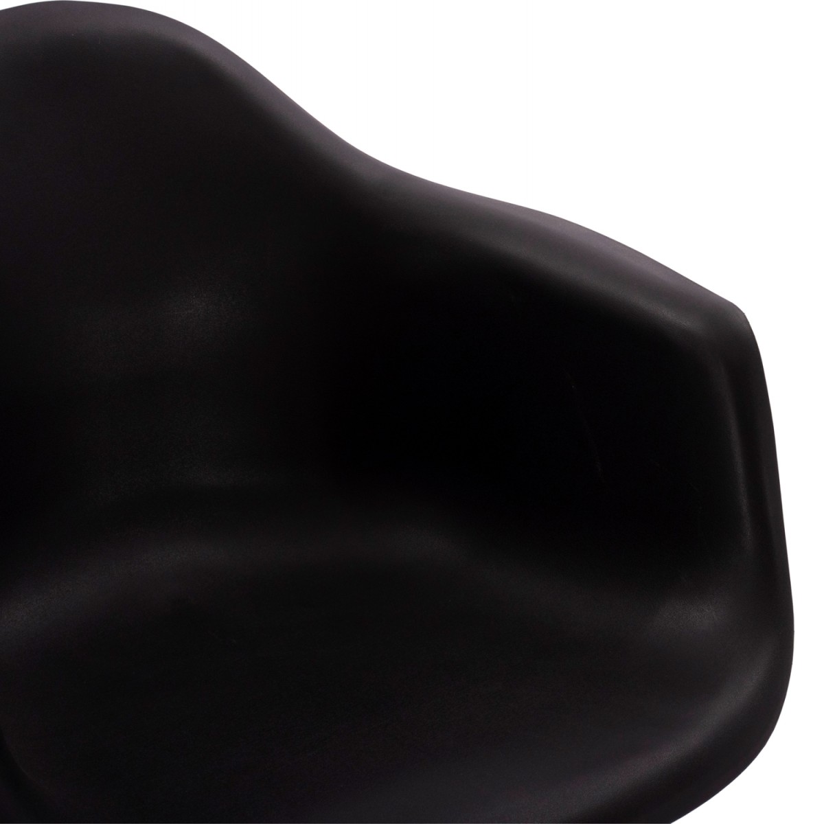 ΠΟΛΥΘΡΟΝΑ ΜΕ ΞΥΛΙΝΑ ΠΟΔΙΑ & ΚΑΘΙΣΜΑ ΜΑΥΡΟ MIRTO HM005.02  64x60x81 εκ.