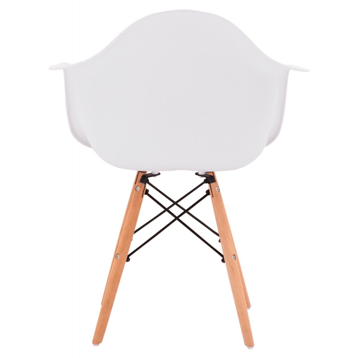 ΠΟΛΥΘΡΟΝΑ ΜΕ ΞΥΛΙΝΑ ΠΟΔΙΑ & ΚΑΘΙΣΜΑ ΛΕΥΚΟ MIRTO HM005.01 64x60x81 εκ.