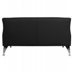 ΚΑΝΑΠΕΣ 2ΘΕΣΙΟΣ KIANA HM3122.21 ΜΕ ΜΑΥΡΟ PU 130x75x71 εκ.