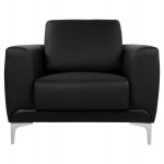 ΠΟΛΥΘΡΟΝΑ KENZIE HM3121.11 ΜΕ ΜΑΥΡΟ PU 89x81x81 εκ.