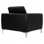 ΠΟΛΥΘΡΟΝΑ KENZIE HM3121.11 ΜΕ ΜΑΥΡΟ PU 89x81x81 εκ.