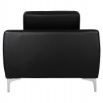 ΠΟΛΥΘΡΟΝΑ KENZIE HM3121.11 ΜΕ ΜΑΥΡΟ PU 89x81x81 εκ.