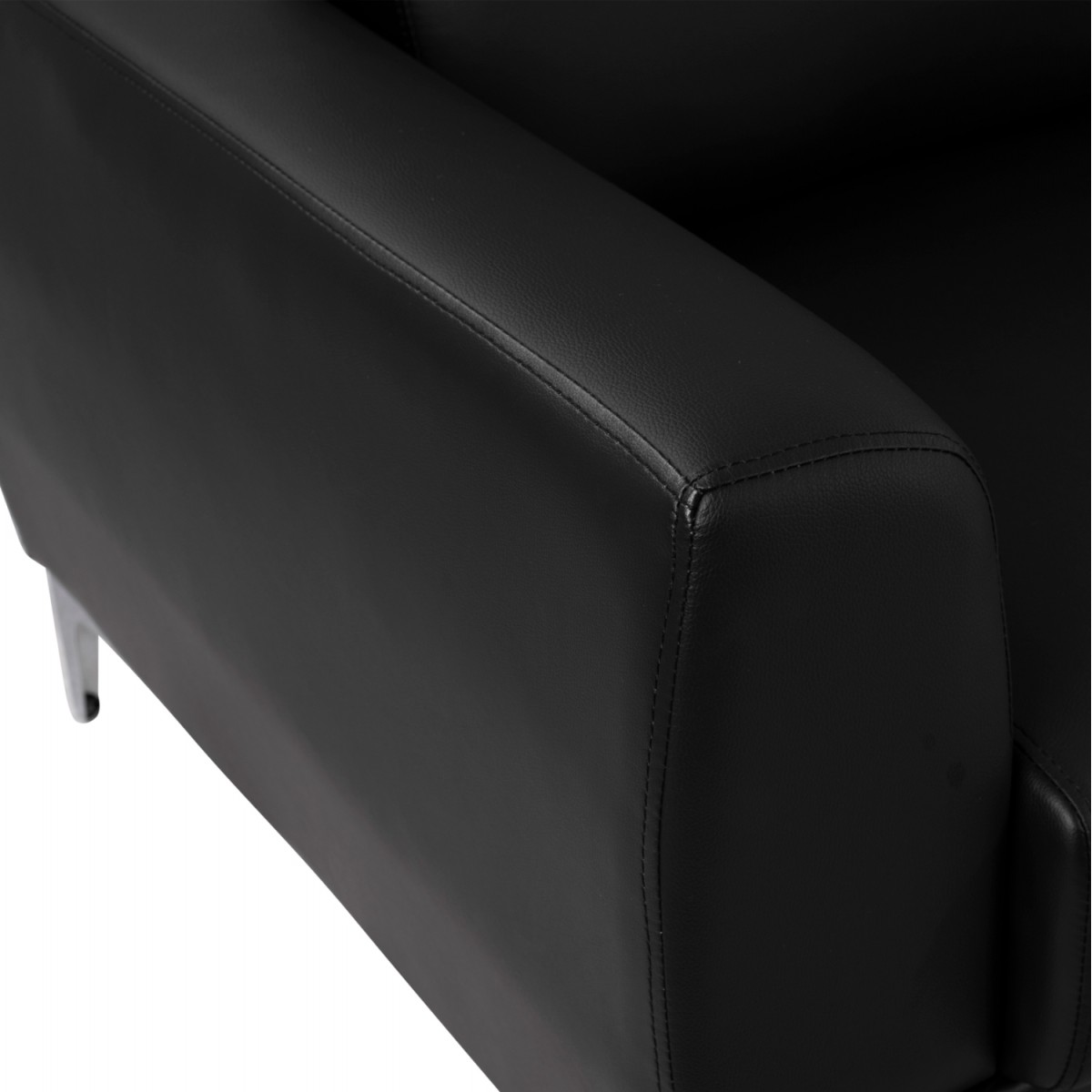 ΠΟΛΥΘΡΟΝΑ KENZIE HM3121.11 ΜΕ ΜΑΥΡΟ PU 89x81x81 εκ.