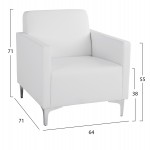 ΠΟΛΥΘΡΟΝΑ NELLIE HM3159.12 ΜΕ ΛΕΥΚΟ PU 64Χ71Χ71Υ εκ.