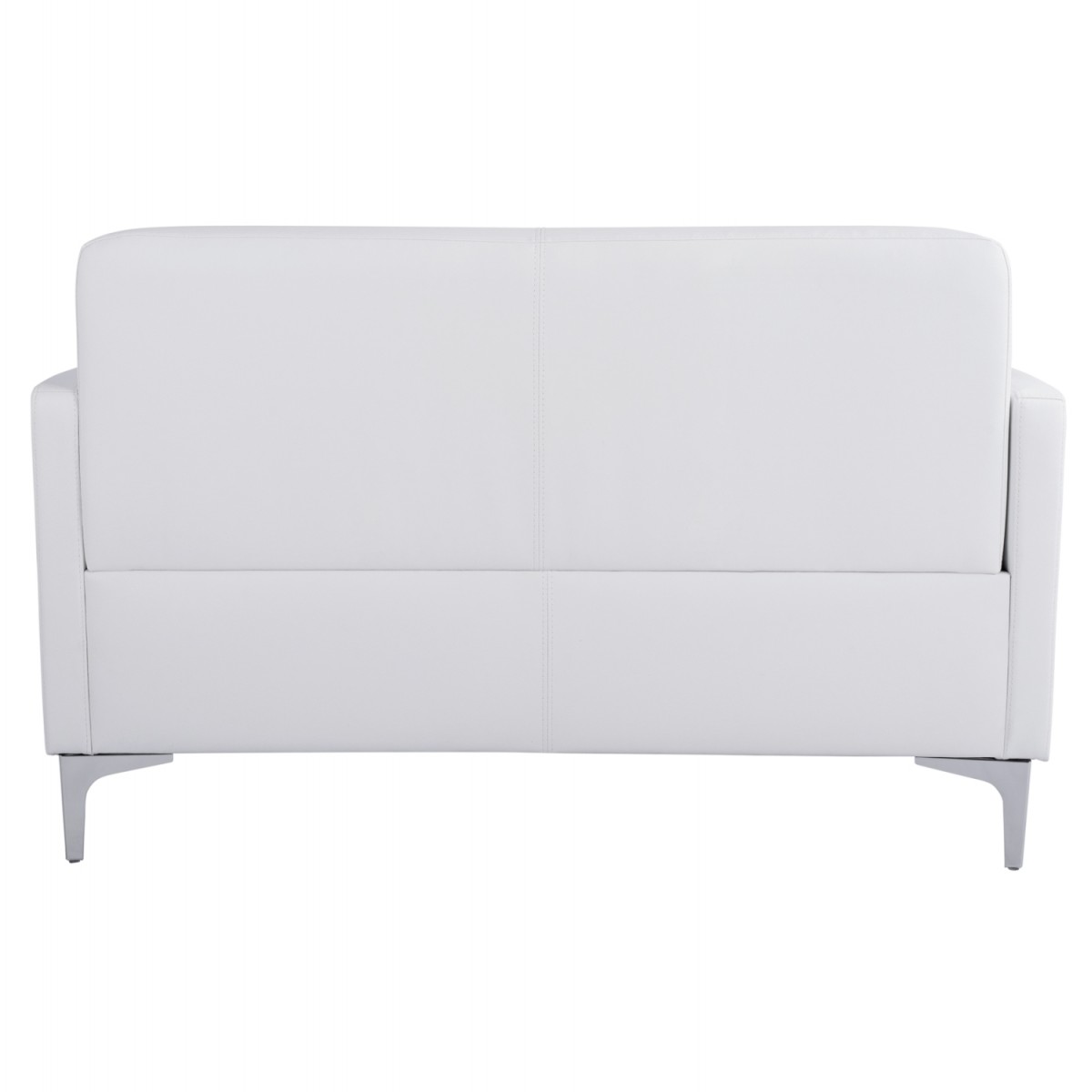 ΚΑΝΑΠΕΣ 2ΘΕΣΙΟΣ NELLIE HM3159.22 ΜΕ ΛΕΥΚΟ PU 113x71x71Υ εκ.