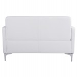 ΚΑΝΑΠΕΣ 2ΘΕΣΙΟΣ NELLIE HM3159.22 ΜΕ ΛΕΥΚΟ PU 113x71x71Υ εκ.