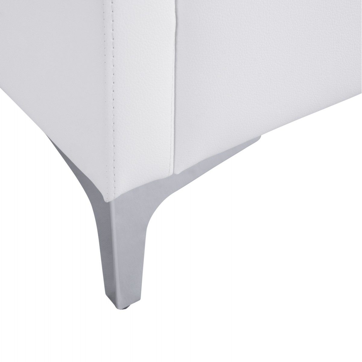 ΚΑΝΑΠΕΣ 2ΘΕΣΙΟΣ NELLIE HM3159.22 ΜΕ ΛΕΥΚΟ PU 113x71x71Υ εκ.