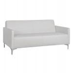 ΚΑΝΑΠΕΣ 3ΘΕΣΙΟΣ NELLIE HM3159.32 ΜΕ ΛΕΥΚΟ PU 163x71x71Υ εκ.