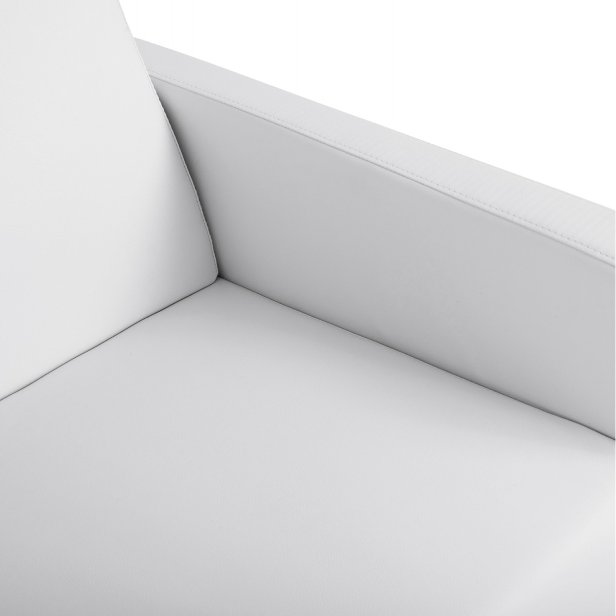 ΚΑΝΑΠΕΣ 3ΘΕΣΙΟΣ NELLIE HM3159.32 ΜΕ ΛΕΥΚΟ PU 163x71x71Υ εκ.