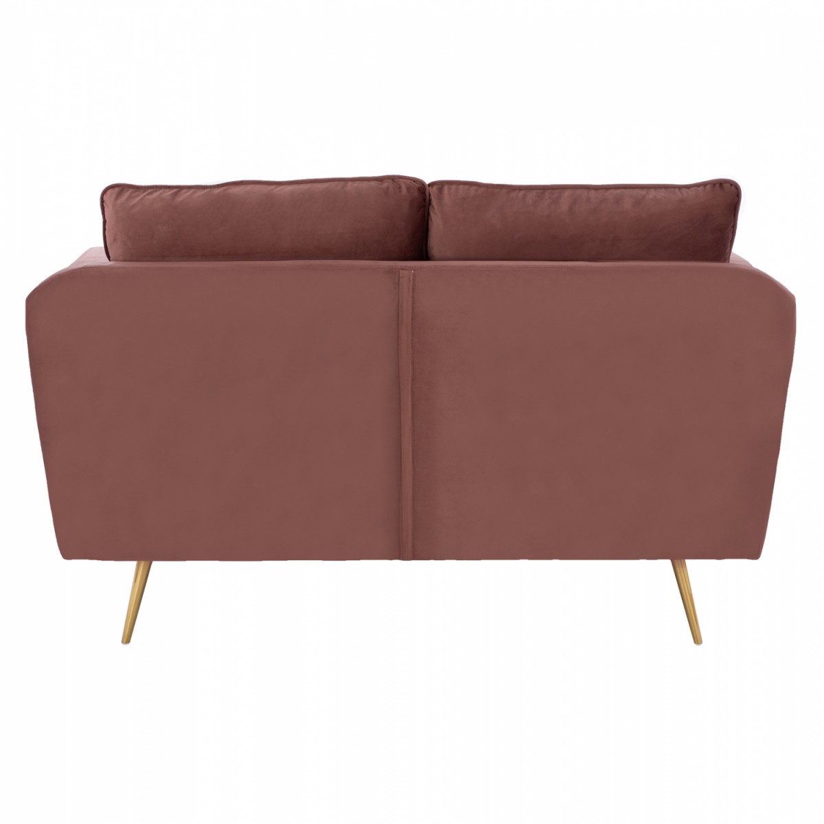 ΚΑΝΑΠΕΣ KAREN 2ΘΕΣΙΟΣ ΣΑΠΙΟ ΜΗΛΟ ΒΕΛΟΥΔΟ & ΜΕΤΑΛ ΠΟΔΙΑ ΧΡΥΣΑ HM3136.22 152x84x95 εκ.