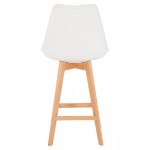 ΣΚΑΜΠΟ VEGAS ΜΕΣΑΙΟΥ ΥΨΟΥΣ ΛΕΥΚΟ ΦΥΣΙΚΟ HM8000.21 47x58x100Υ εκ.