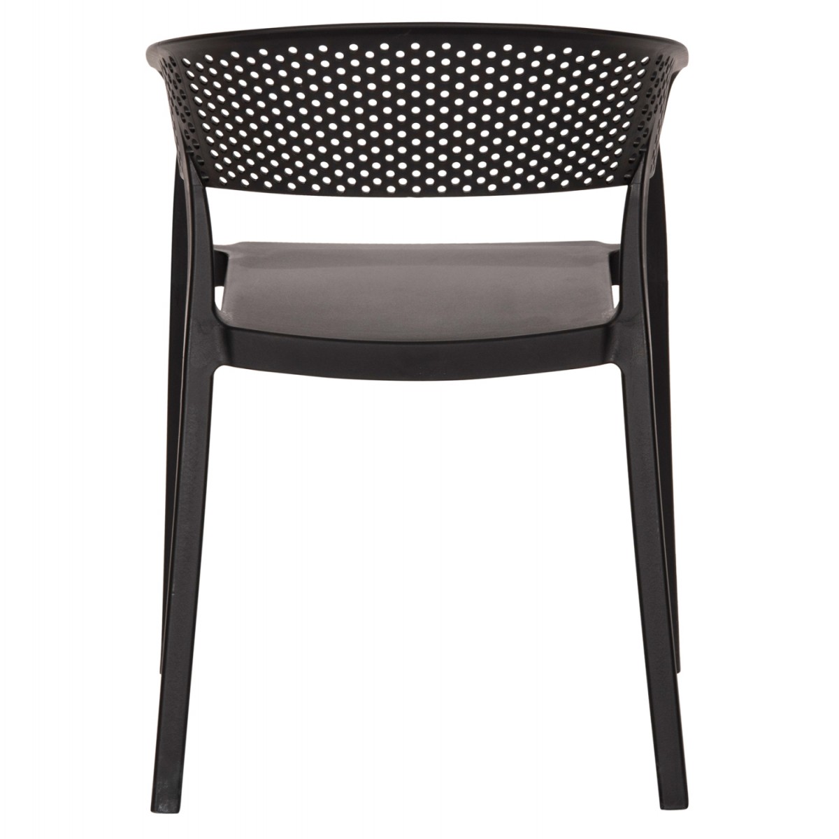 ΠΟΛΥΘΡΟΝΑ ΠΟΛΥΠΡΟΠΥΛΕΝΙΟΥ PERFOE HM5941.02 ΜΑΥΡΗ 53,5x50,5x73Υ εκ.