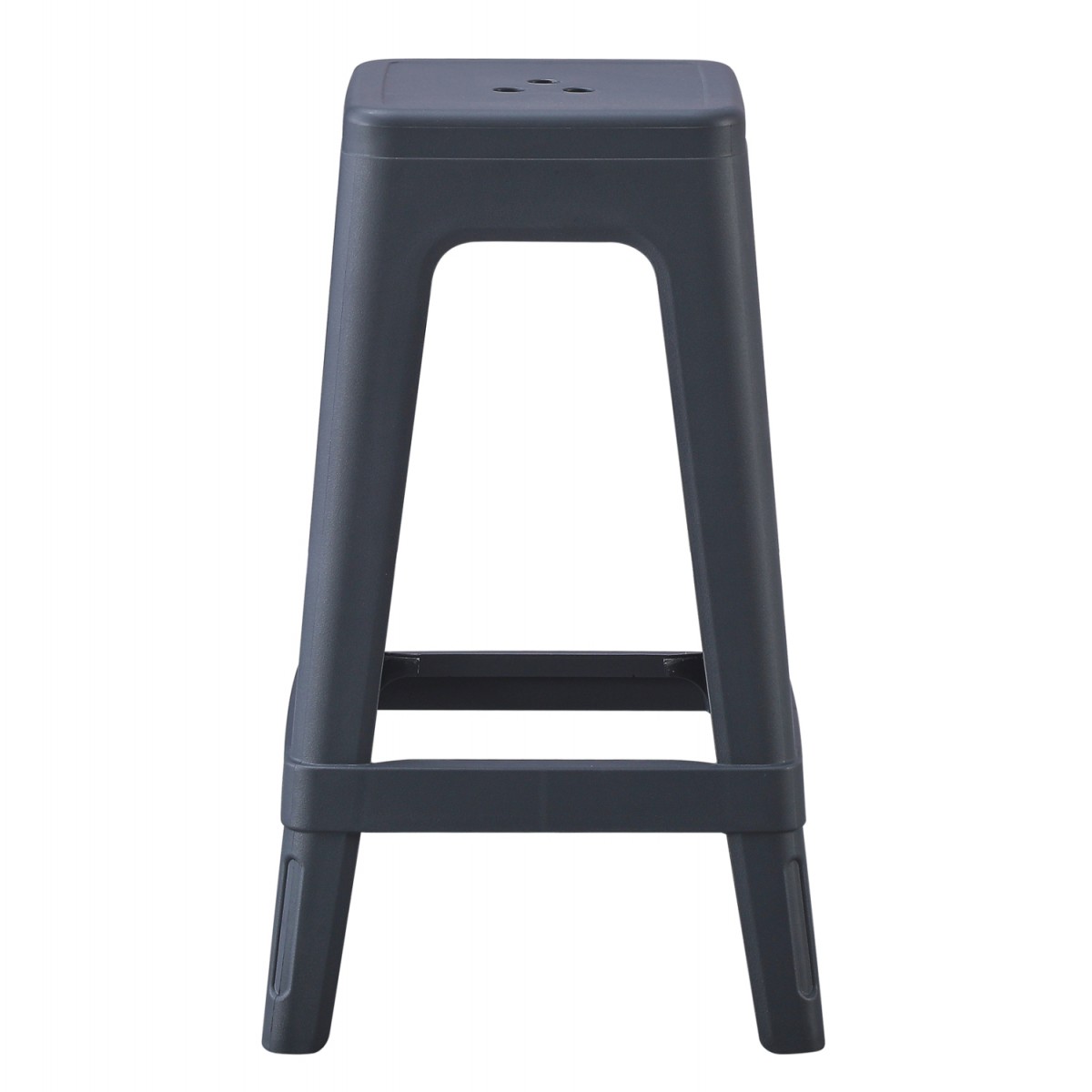 ΣΚΑΜΠΟ ΠΟΛΥΠΡΟΠΥΛΕΝΙΟΥ ΤΕΤΡΑΓΩΝΟ ZEB HM6128.03 ΓΚΡΙ 35x35x65Υεκ.