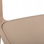 ΠΟΛΥΘΡΟΝΑ ΠΟΛΥΠΡΟΠΥΛΕΝΙΟΥ EVA HM6155.03 ΚΑΠΟΥΤΣΙΝΟ ΜΕ ΜΠΕΖ ΣΧΟΙΝΙ 56,5x53x80Υεκ.