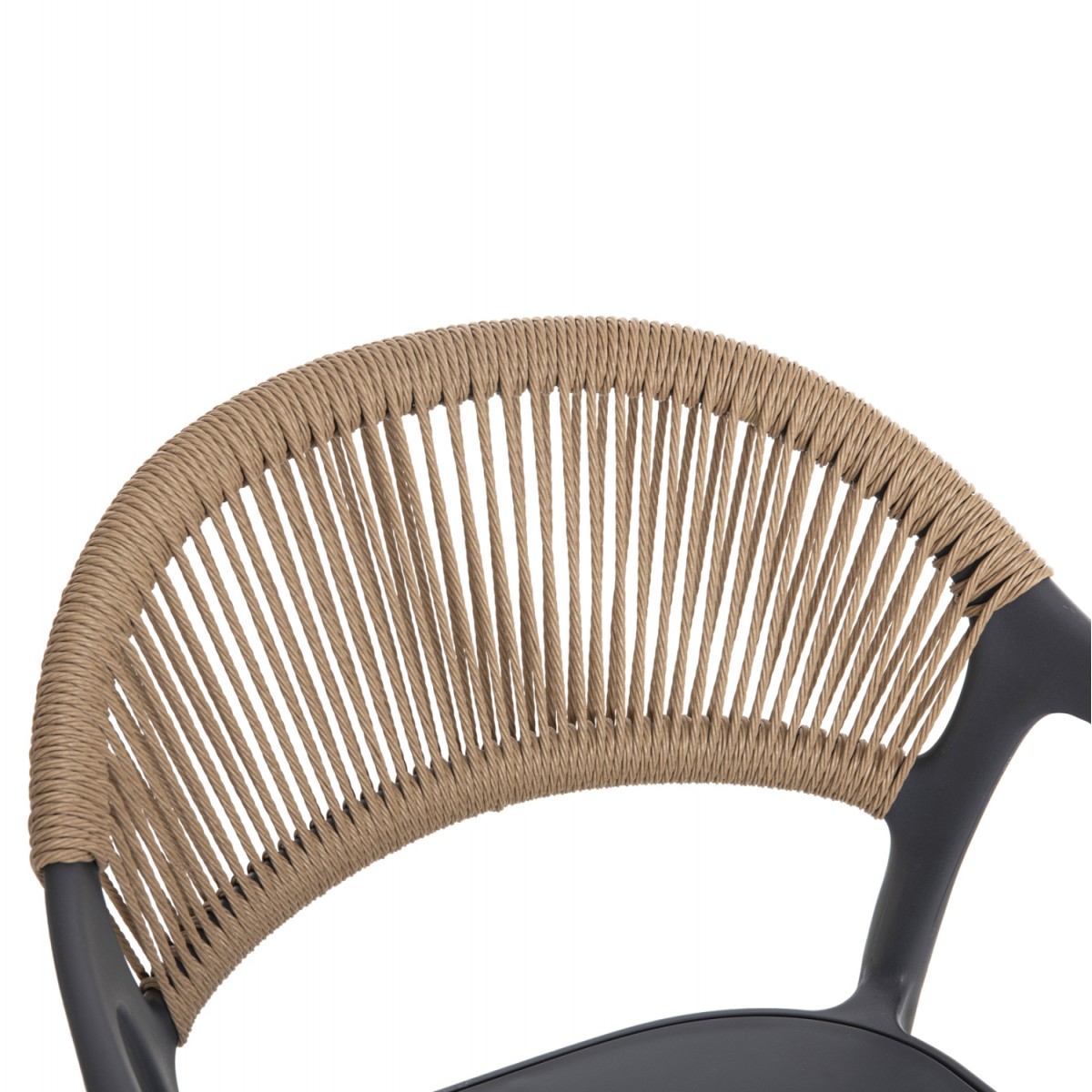 ΠΟΛΥΘΡΟΝΑ ΠΟΛΥΠΡΟΠΥΛΕΝΙΟΥ EVA HM6155.10 ΓΚΡΙ ΜΕ ΜΠΕΖ ΣΧΟΙΝΙ 56,5x53x80Υεκ.