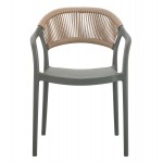 ΠΟΛΥΘΡΟΝΑ ΠΟΛΥΠΡΟΠΥΛΕΝΙΟΥ EVA HM6155.05 OLIVE GREEN--P.P. ΜΠΕΖ ΣΧΟΙΝΙ 56,5x53x80Υεκ.