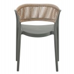 ΠΟΛΥΘΡΟΝΑ ΠΟΛΥΠΡΟΠΥΛΕΝΙΟΥ EVA HM6155.05 OLIVE GREEN--P.P. ΜΠΕΖ ΣΧΟΙΝΙ 56,5x53x80Υεκ.