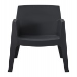 ΠΟΛΥΘΡΟΝΑ ΠΟΛΥΠΡΟΠΥΛΕΝΙΟΥ LOUNGE SLEEK HM6365.02 ΜΑΥΡΟ 62x68x73Υεκ.