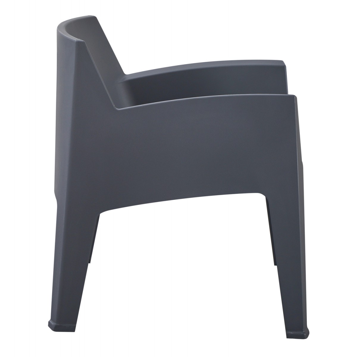 ΠΟΛΥΘΡΟΝΑ ΠΟΛΥΠΡΟΠΥΛΕΝΙΟΥ LOUNGE SLEEK HM6365.10 ΓΚΡΙ 62x68x73Υεκ.