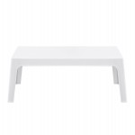 ΤΡΑΠΕΖΑΚΙ ΟΡΘΟΓΩΝΙΟ SLEEK HM6367.01 ΠΟΛΥΠΡΟΠΥΛΕΝΙΟ ΣΕ ΛΕΥΚΟ 105x64x40Υεκ.