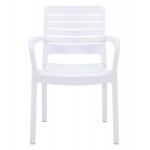 ΠΟΛΥΘΡΟΝΑ ΕΞΩΤ.ΧΩΡΟΥ FLAN HM6369.01 ΛΕΥΚΟ ΠΟΛΥΠΡΟΠΥΛΕΝΙΟ 57x56x82.5Yεκ.