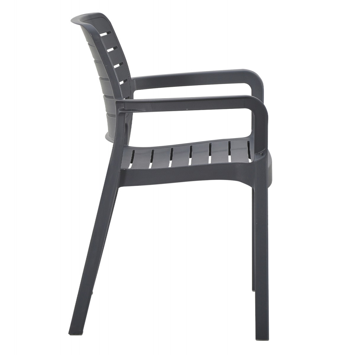 ΠΟΛΥΘΡΟΝΑ ΕΞΩΤ.ΧΩΡΟΥ FLAN HM6369.10 ΓΚΡΙ ΠΟΛΥΠΡΟΠΥΛΕΝΙΟ 57x56x82.5Yεκ.