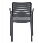 ΠΟΛΥΘΡΟΝΑ ΕΞΩΤ.ΧΩΡΟΥ FLAN HM6369.10 ΓΚΡΙ ΠΟΛΥΠΡΟΠΥΛΕΝΙΟ 57x56x82.5Yεκ.