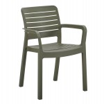 ΠΟΛΥΘΡΟΝΑ ΕΞΩΤ.ΧΩΡΟΥ FLAN HM6369.05 DARK OLIVE ΠΟΛΥΠΡΟΠΥΛΕΝΙΟ 57x56x82.5Yεκ.