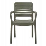 ΠΟΛΥΘΡΟΝΑ ΕΞΩΤ.ΧΩΡΟΥ FLAN HM6369.05 DARK OLIVE ΠΟΛΥΠΡΟΠΥΛΕΝΙΟ 57x56x82.5Yεκ.