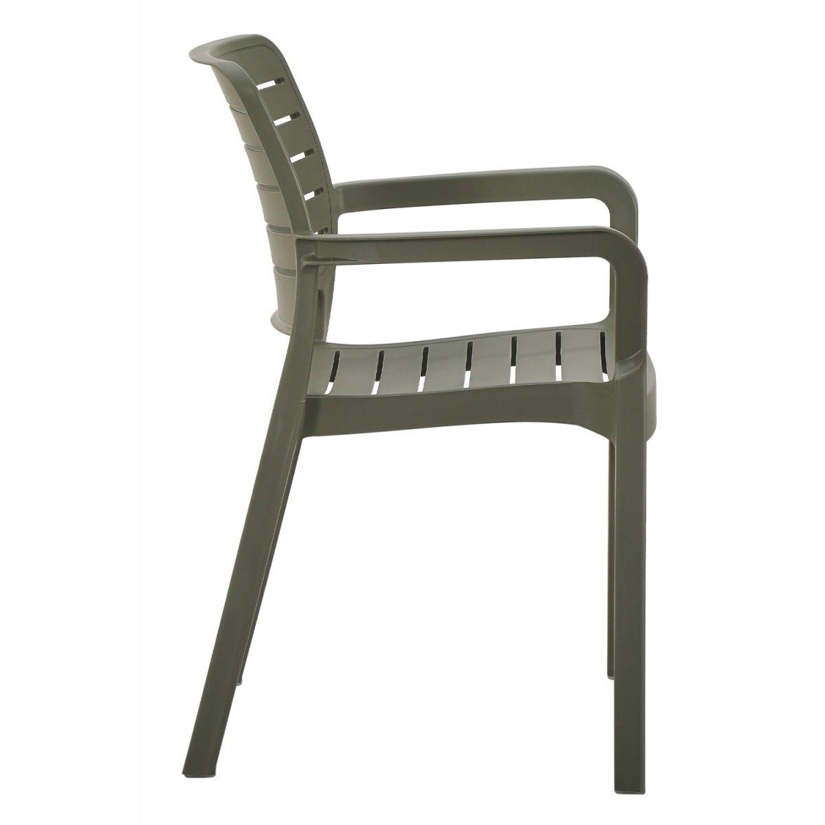 ΠΟΛΥΘΡΟΝΑ ΕΞΩΤ.ΧΩΡΟΥ FLAN HM6369.05 DARK OLIVE ΠΟΛΥΠΡΟΠΥΛΕΝΙΟ 57x56x82.5Yεκ.