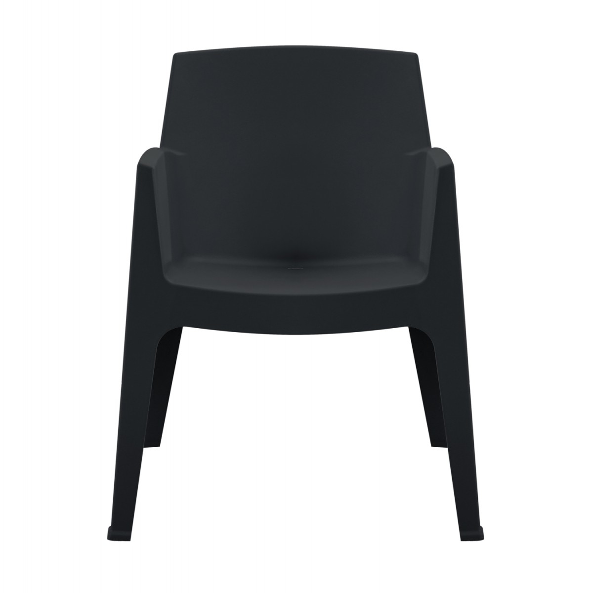 ΠΟΛΥΘΡΟΝΑ ΠΟΛΥΠΡΟΠΥΛΕΝΙΟΥ SLEEK HM6370.02 ΜΑΥΡΗ 68x63x82,5Υεκ.