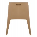 ΠΟΛΥΘΡΟΝΑ ΠΟΛΥΠΡΟΠΥΛΕΝΙΟΥ SLEEK HM6370.03 ΚΑΠΟΥΤΣΙΝΟ 68x63x82,5Υεκ.