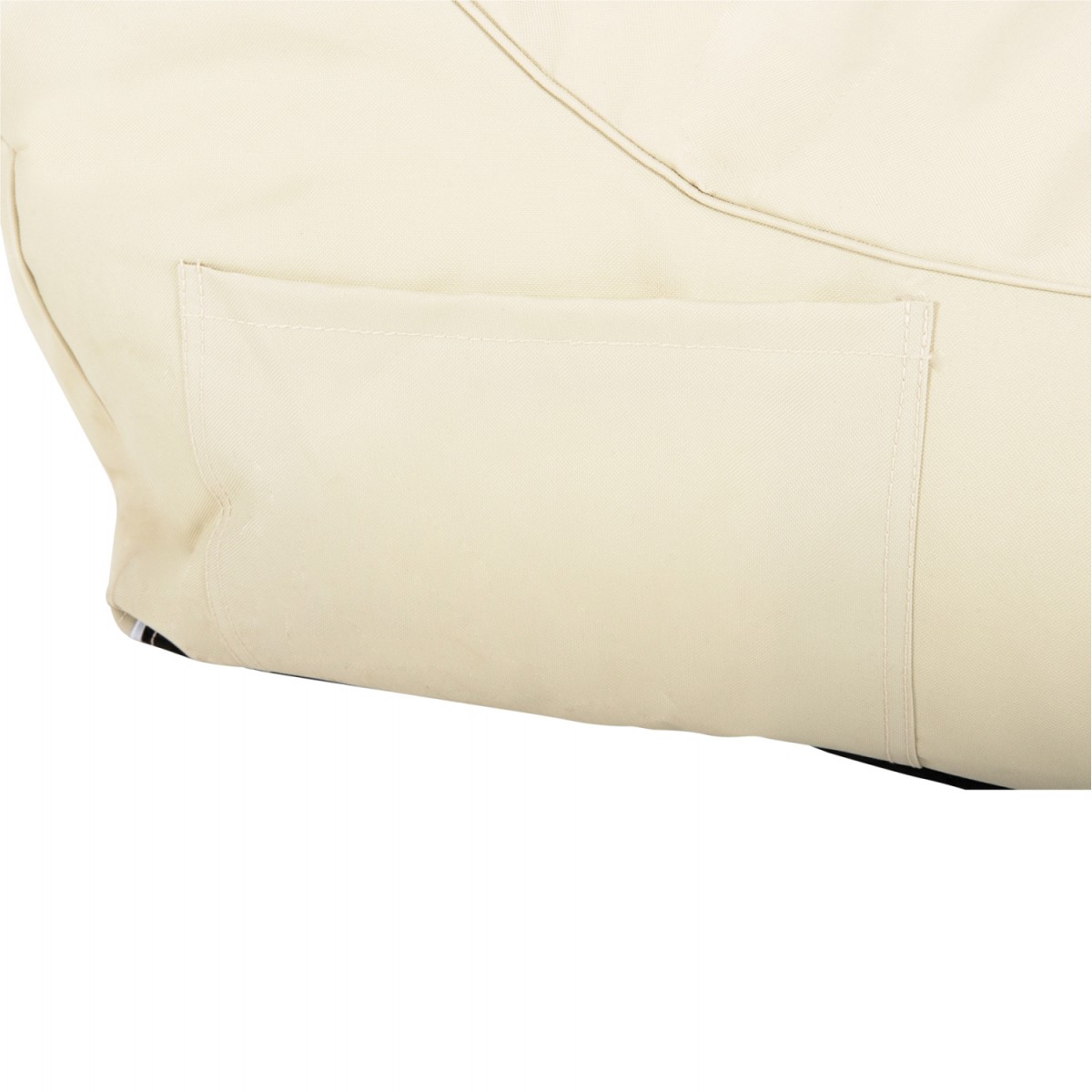 ΠΟΥΦ BLOOM ΑΔΙΑΒΡΟΧΟ HM5111.11 ΜΠΕΖ 106x70x61Υ εκ.