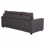 ΚΑΝΑΠΕΣ ΑΝΑΣΤΡΕΨΙΜΗ ΓΩΝΙΑ HM3004.02 ΜΕ ΓΚΡΙ ΥΦΑΣΜΑ 205X140X87Y εκ.