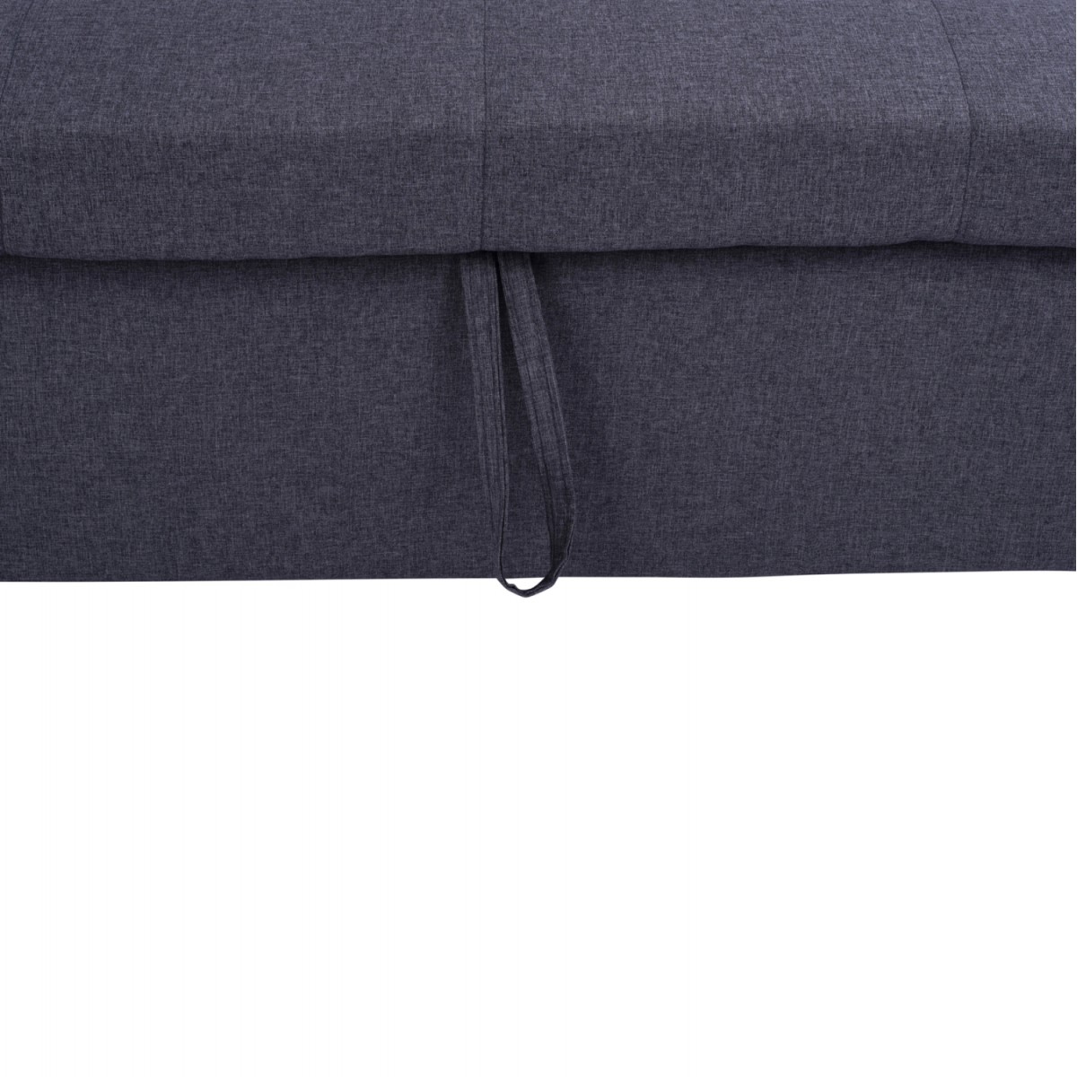 ΚΑΝΑΠΕΣ ΓΩΝΙΑ ΚΡΕΒΑΤΙ WAYNE 224x147x85Υεκ. HM3028.11 ΓΚΡΙ ΥΦΑΣΜΑ